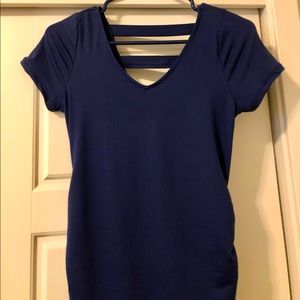 Full Moon navy blue maternity dress